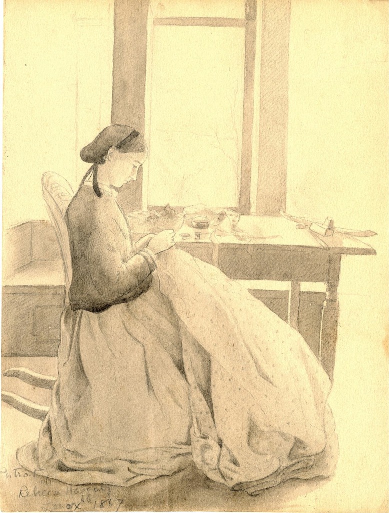 Portrait of Rebecca Haggerty 1867